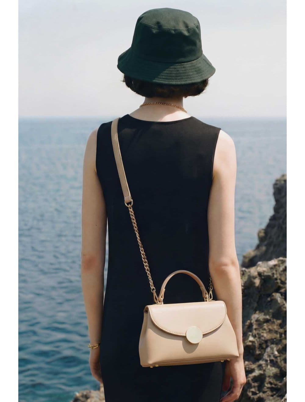 Petit Sac à Main Chic Minimaliste 25P-6329-Nude — vue 6