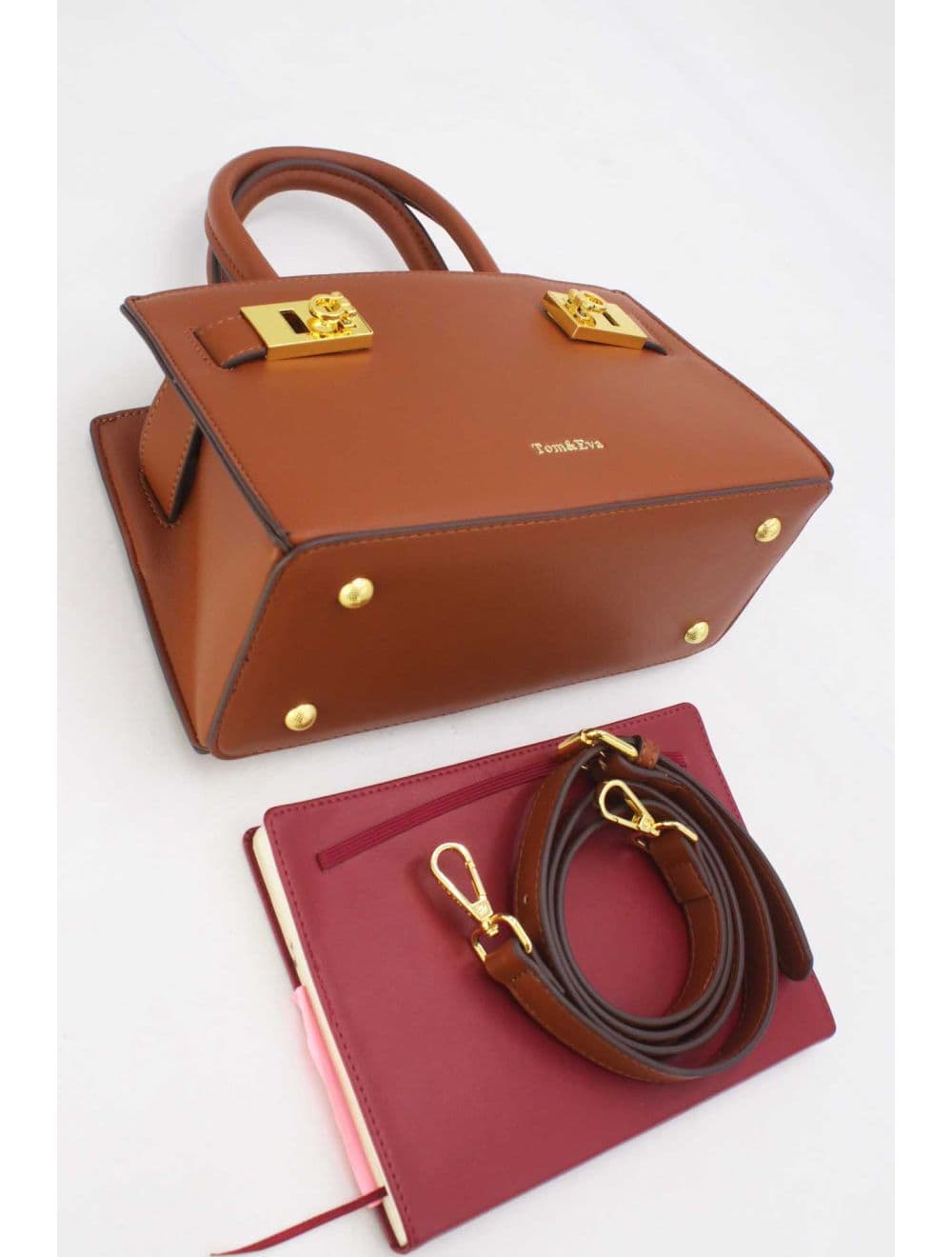 Sac à Main Chic Avec Centuire 25b-6352-Marron — vue 4