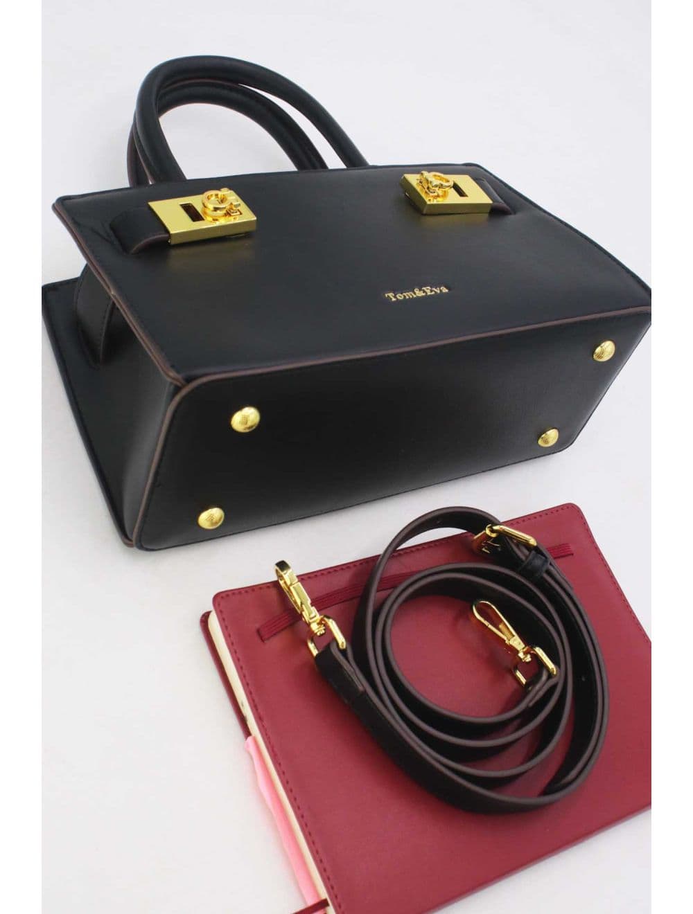 Sac à Main Chic Avec Centuire 25b-6352-Noir — vue 4