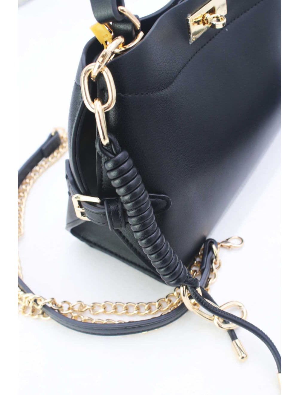 Petit Sac à Main Chic Avec Porte Clé 2-in-1 25P-6331-Noir — vue 5