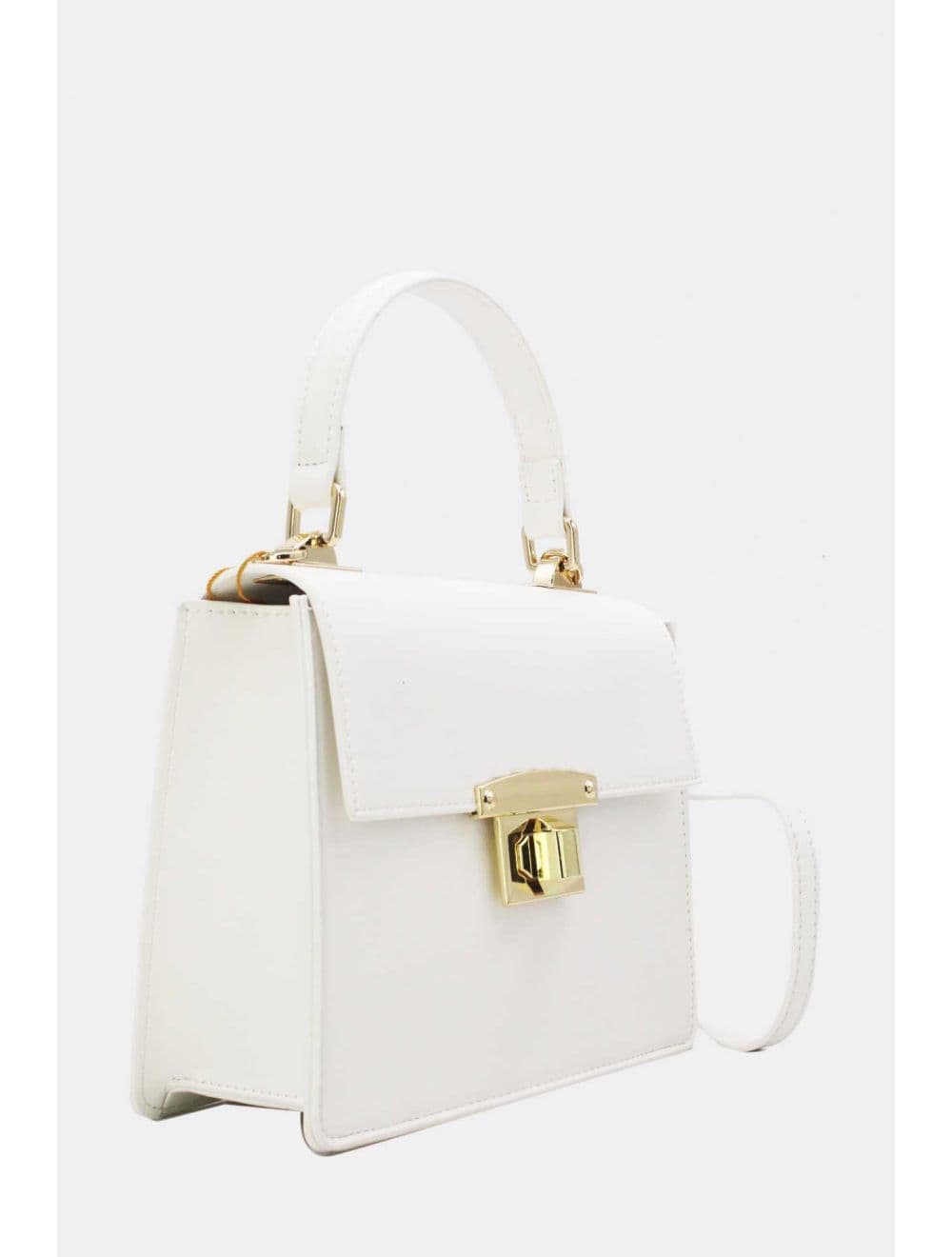 Petit Sac à Main Carré 25P-6330-Blanc — vue 2