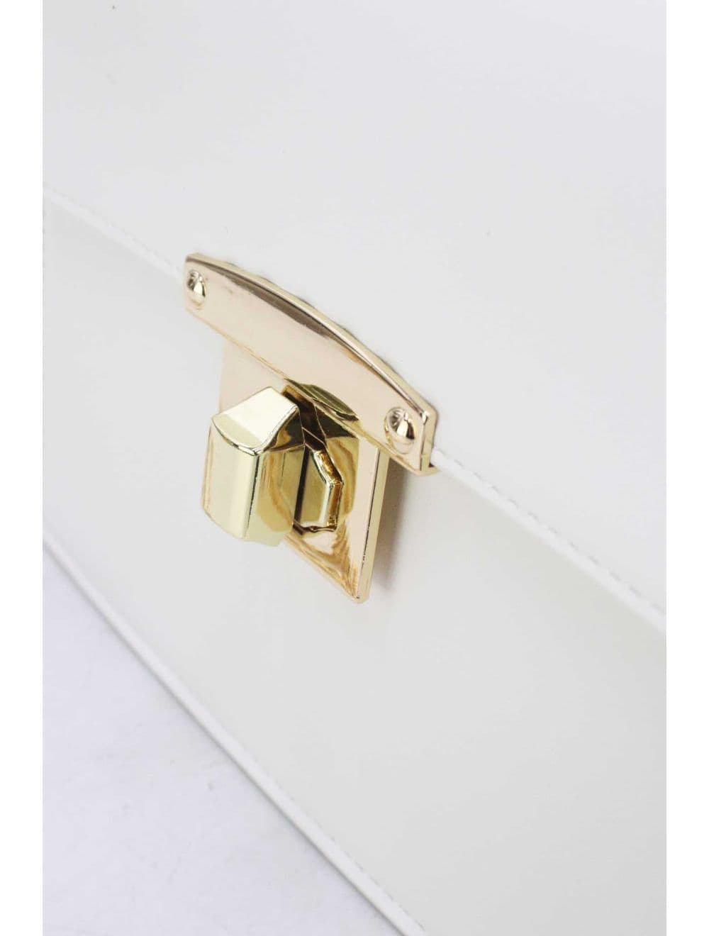 Petit Sac à Main Carré 25P-6330-Blanc — vue 5