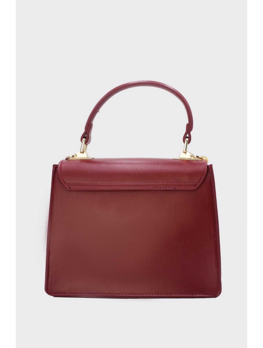 Petit Sac à Main Carré 25P-6330-Bordeaux — vue 3