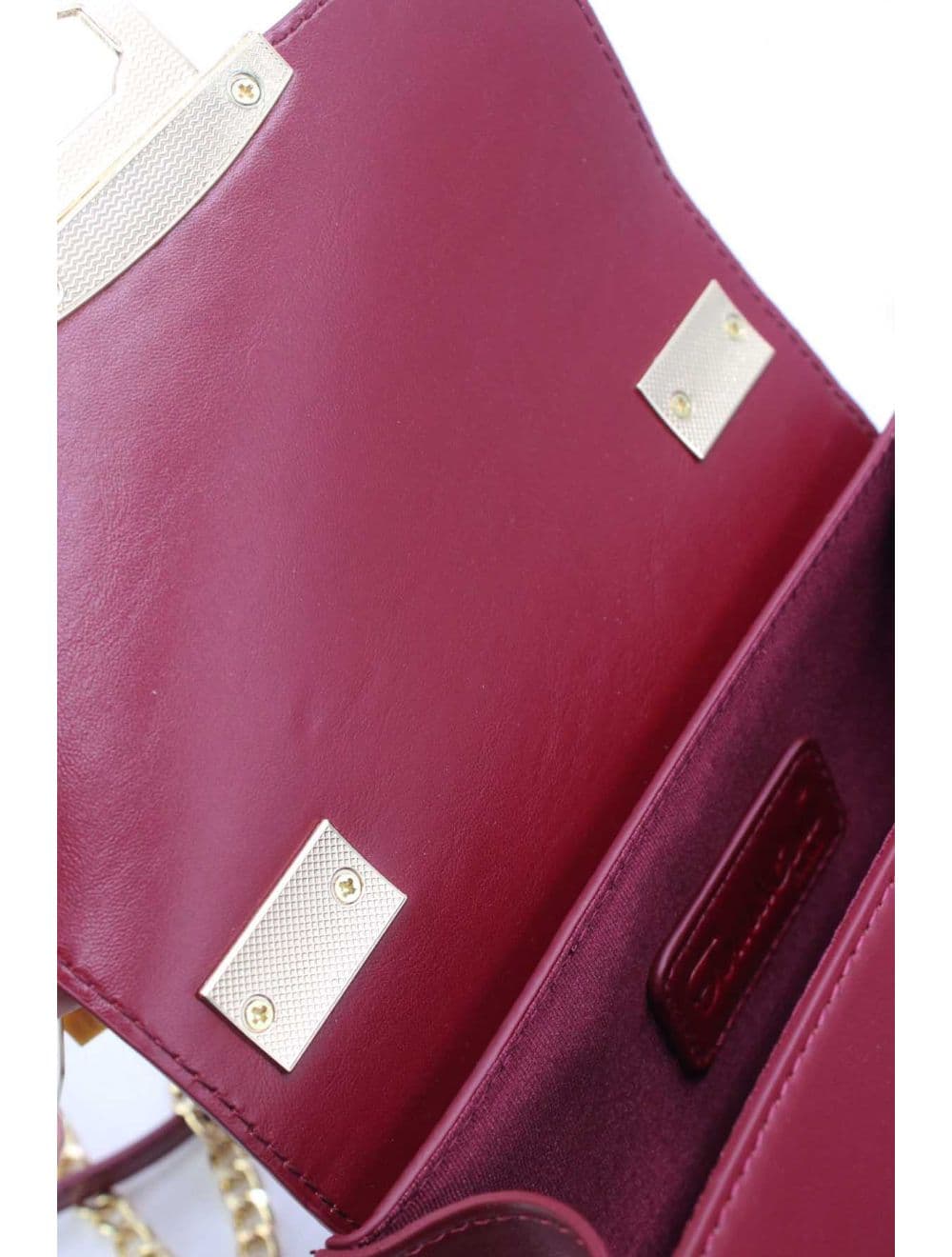 Petit Sac à Main Carré 25P-6330-Bordeaux — vue 5