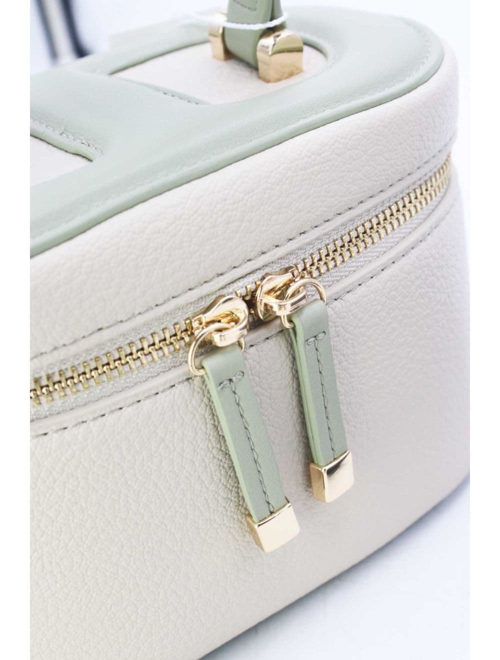 Mini Sac à Main Boîte de Mode Vintage 24P-5997-Beige/L.Green — vue 5
