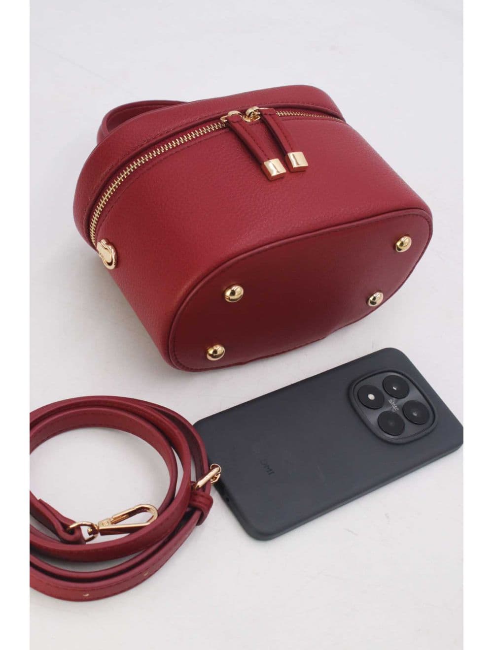 Mini Sac à Main Boîte de Mode Vintage 24P-5997-Red/Red — vue 4