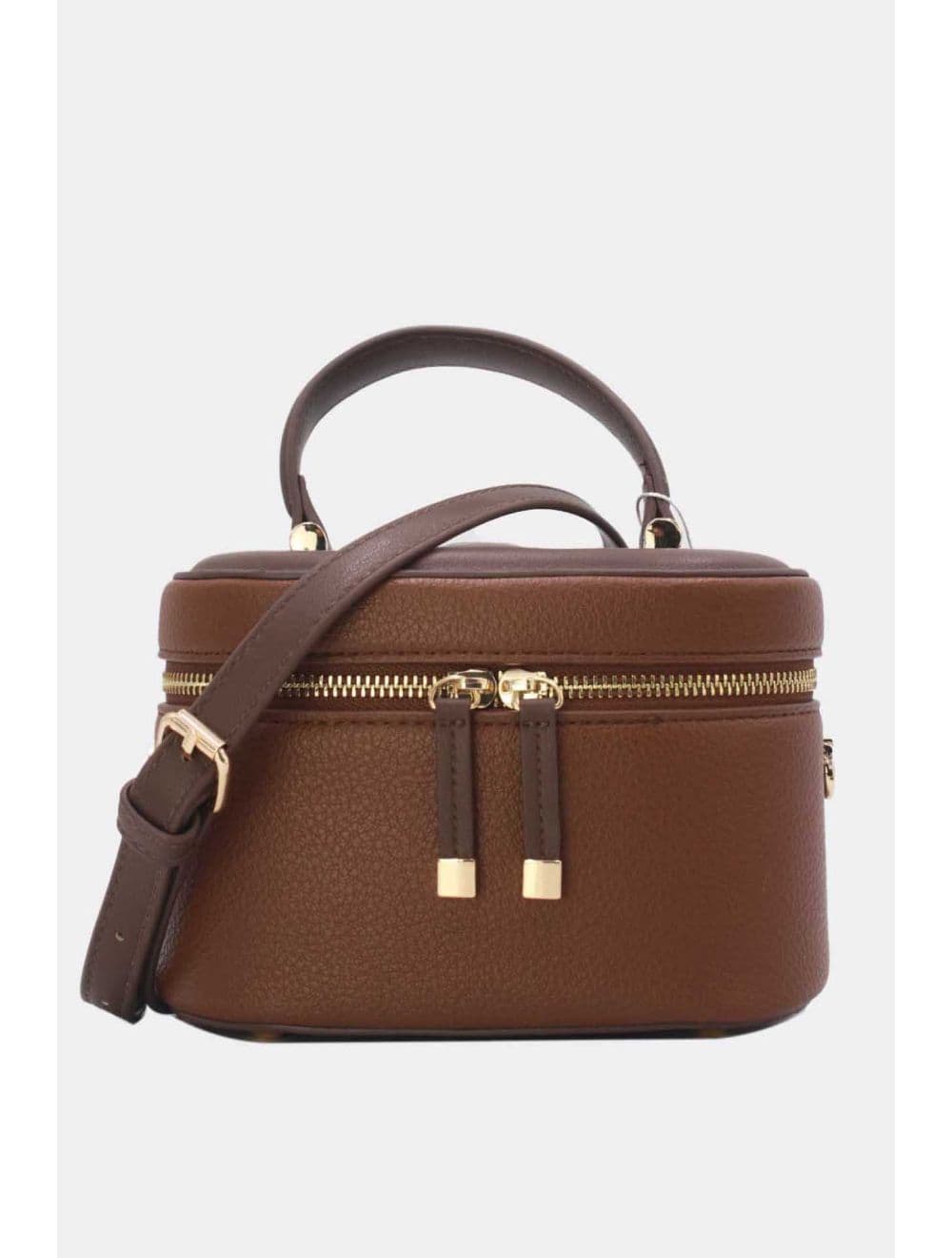 Mini Sac à Main Boîte de Mode Vintage 24P-5997-Brown/Coffee