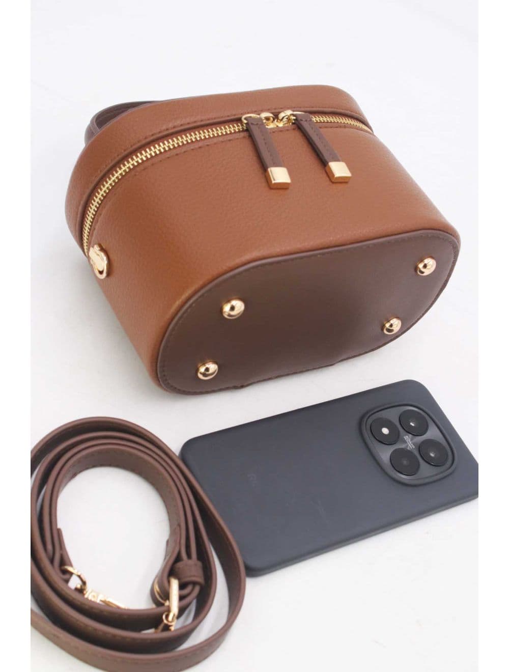 Mini Sac à Main Boîte de Mode Vintage 24P-5997-Brown/Coffee — vue 4