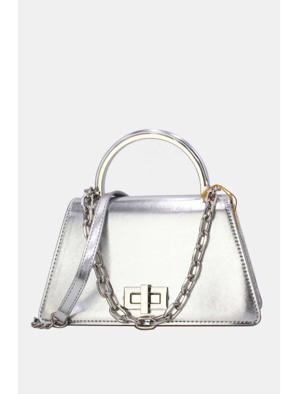 Petit Sac à Main Classique 25P-6326-Argenté