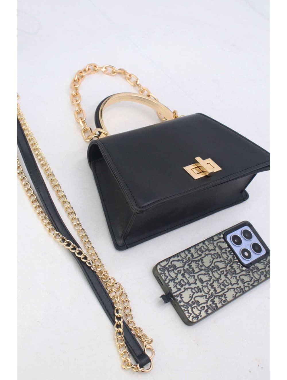 Petit Sac à Main Classique 25P-6326-Noir — vue 4