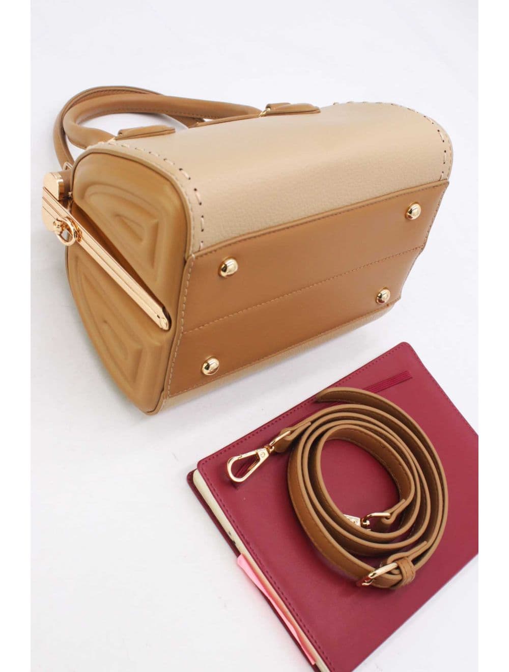 Petit Sac à Main Classique 25P-6261-Abricot — vue 4
