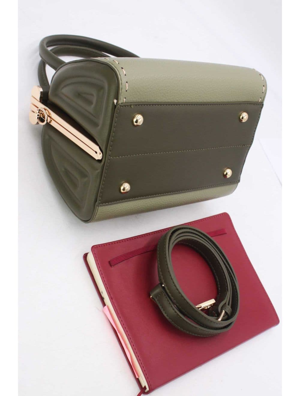 Petit Sac à Main Classique 25P-6261-Vert — vue 4