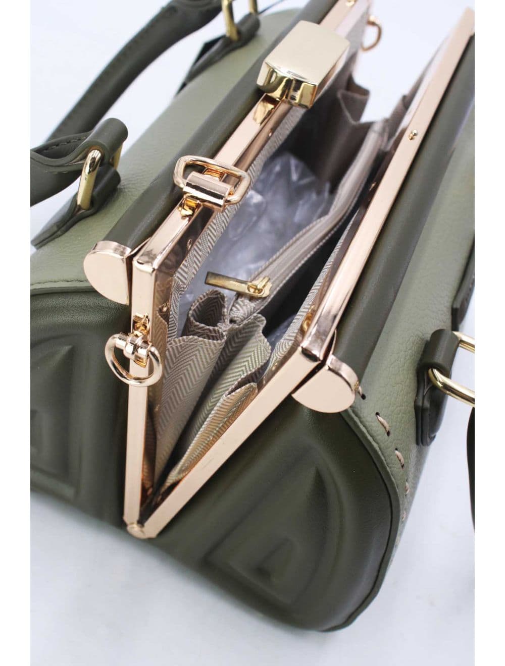 Petit Sac à Main Classique 25P-6261-Vert — vue 5