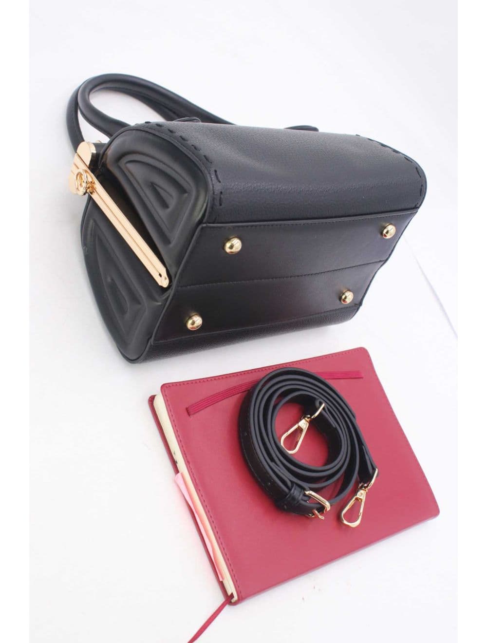 Petit Sac à Main Classique 25P-6261-Noir — vue 4
