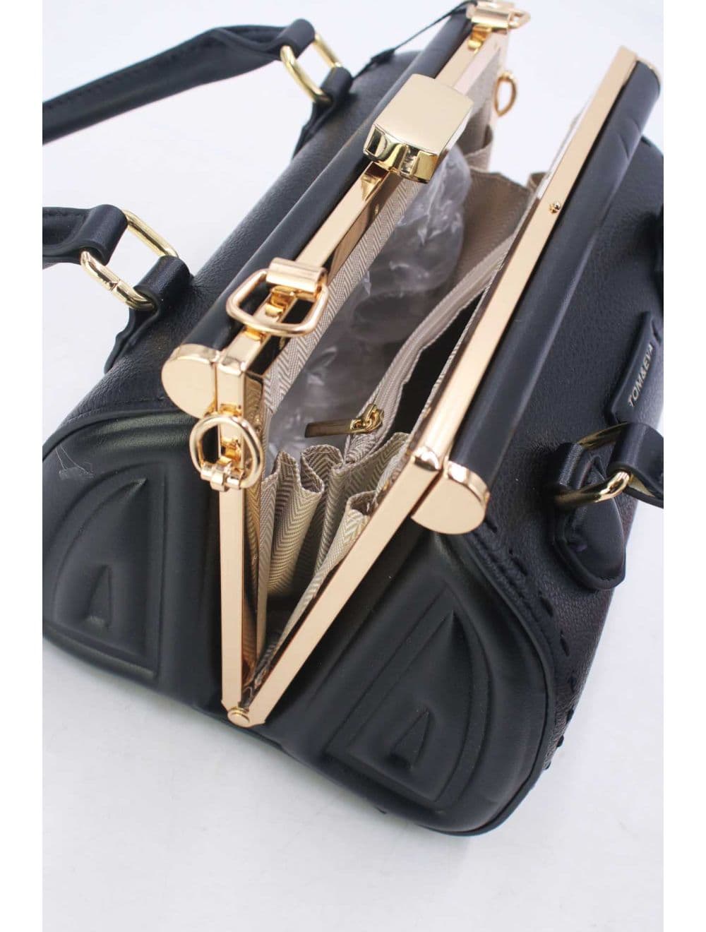 Petit Sac à Main Classique 25P-6261-Noir — vue 5
