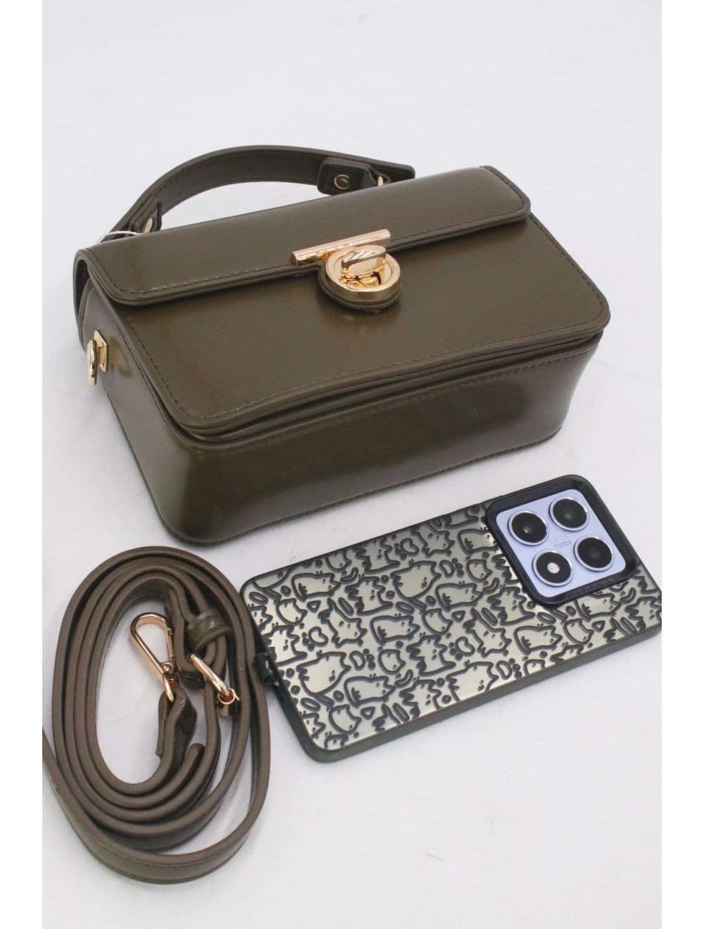 Petit Sac à Main Chic 25P-6168-Vert — vue 4