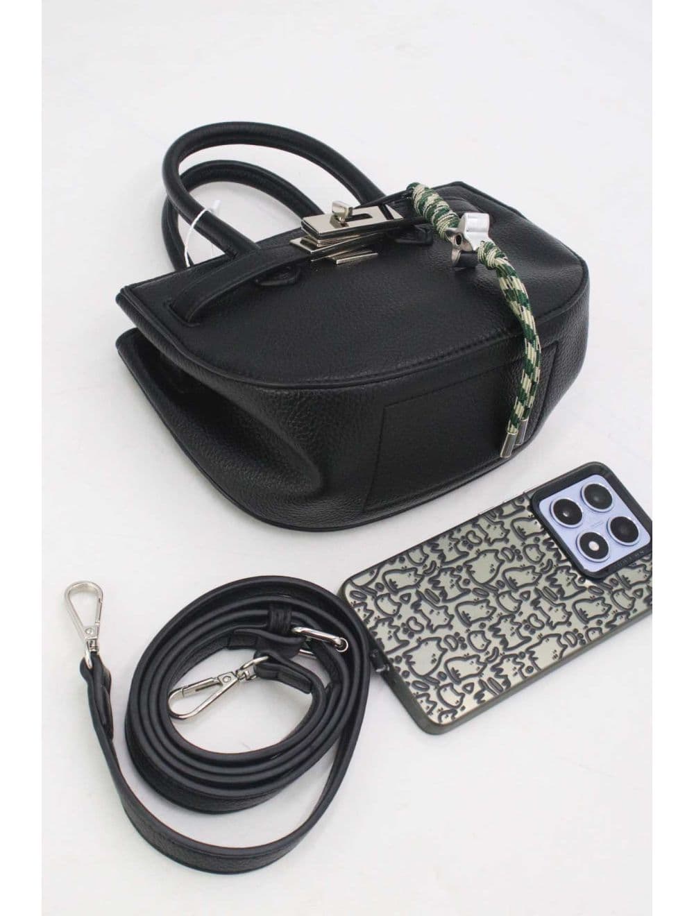 Petit Sac à Main Demi-lune 25P-6209-Noir — vue 5