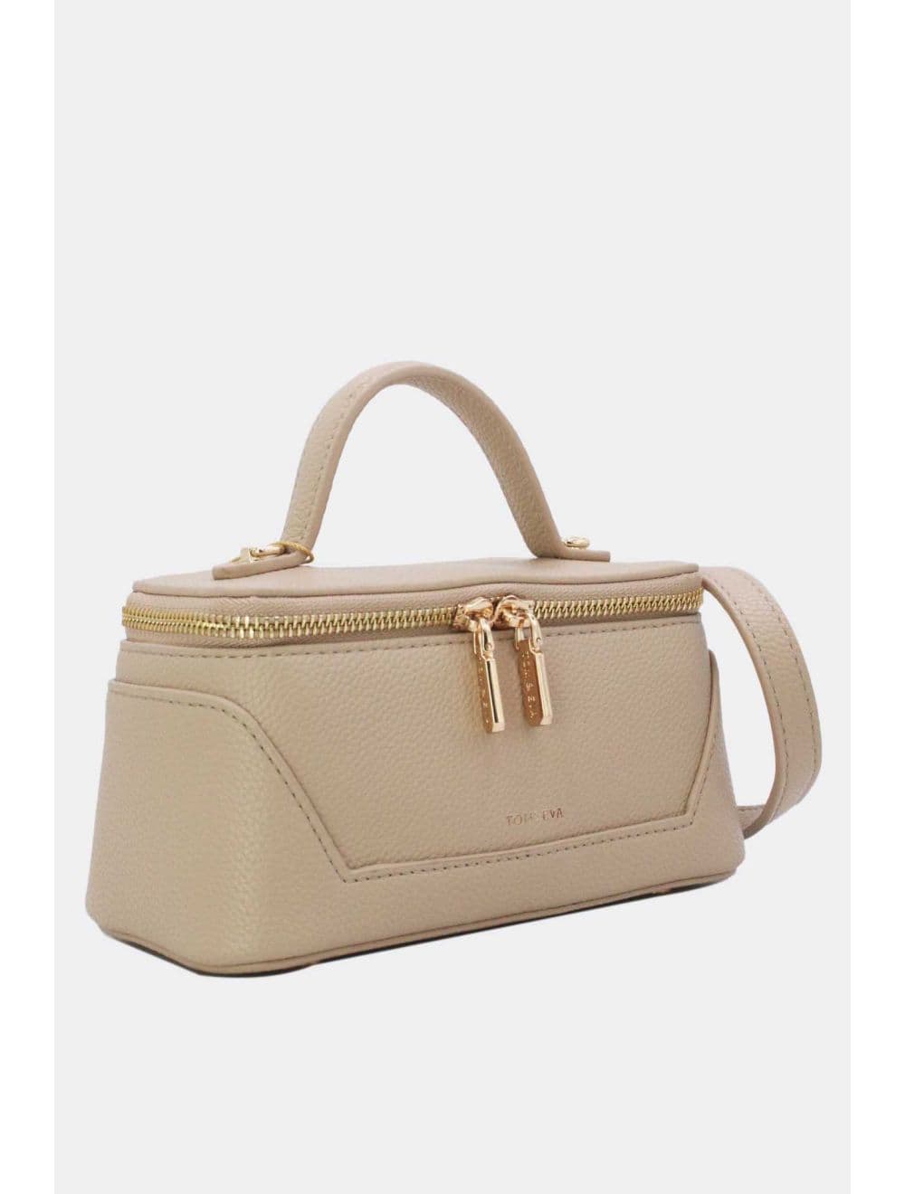 Petit Sac à Main Effet Grainé 25P-6171-Abricot — vue 3