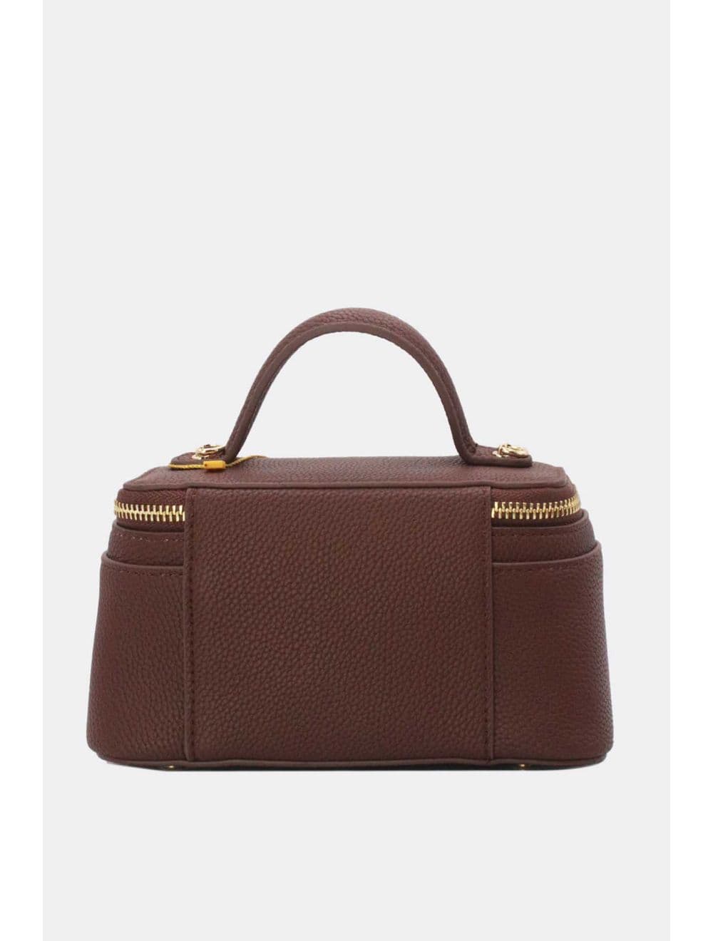 Petit Sac à Main Effet Grainé 25P-6171-Café — vue 4