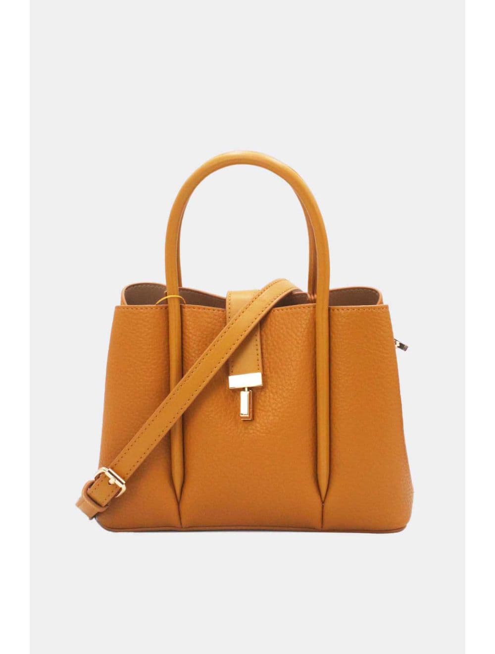Petit Sac à Main Chic Femme Effet Grainé 25P-6200-Jaune