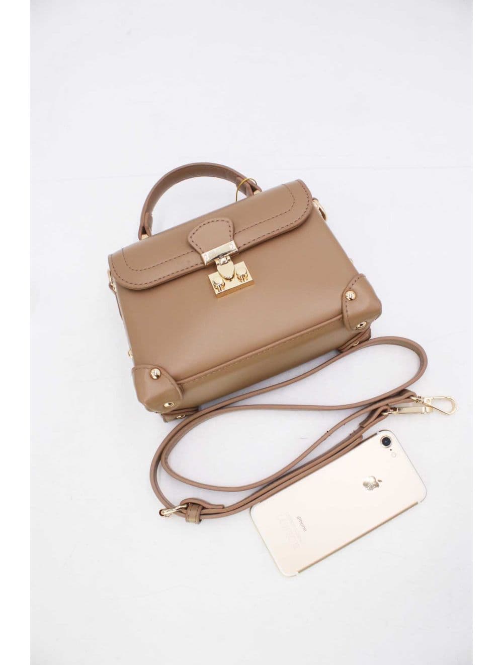 Petit Sac à Main Carré Urbain Femme 24P-6066-Kaki — vue 4