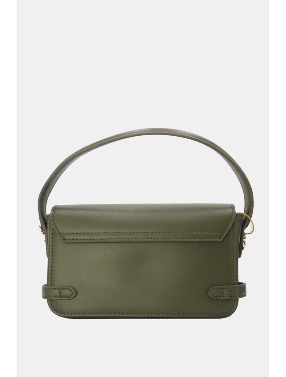 Petit Sac à Main Rigide Urbain Femme 24P-6065-Vert Foncé — vue 4
