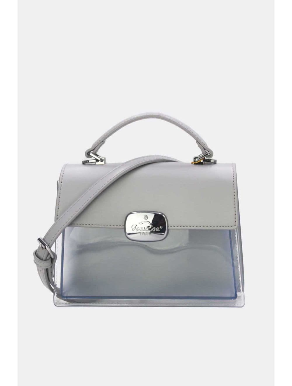 Petit Sac à Main Transparent 24P-6062-Gris — vue 4