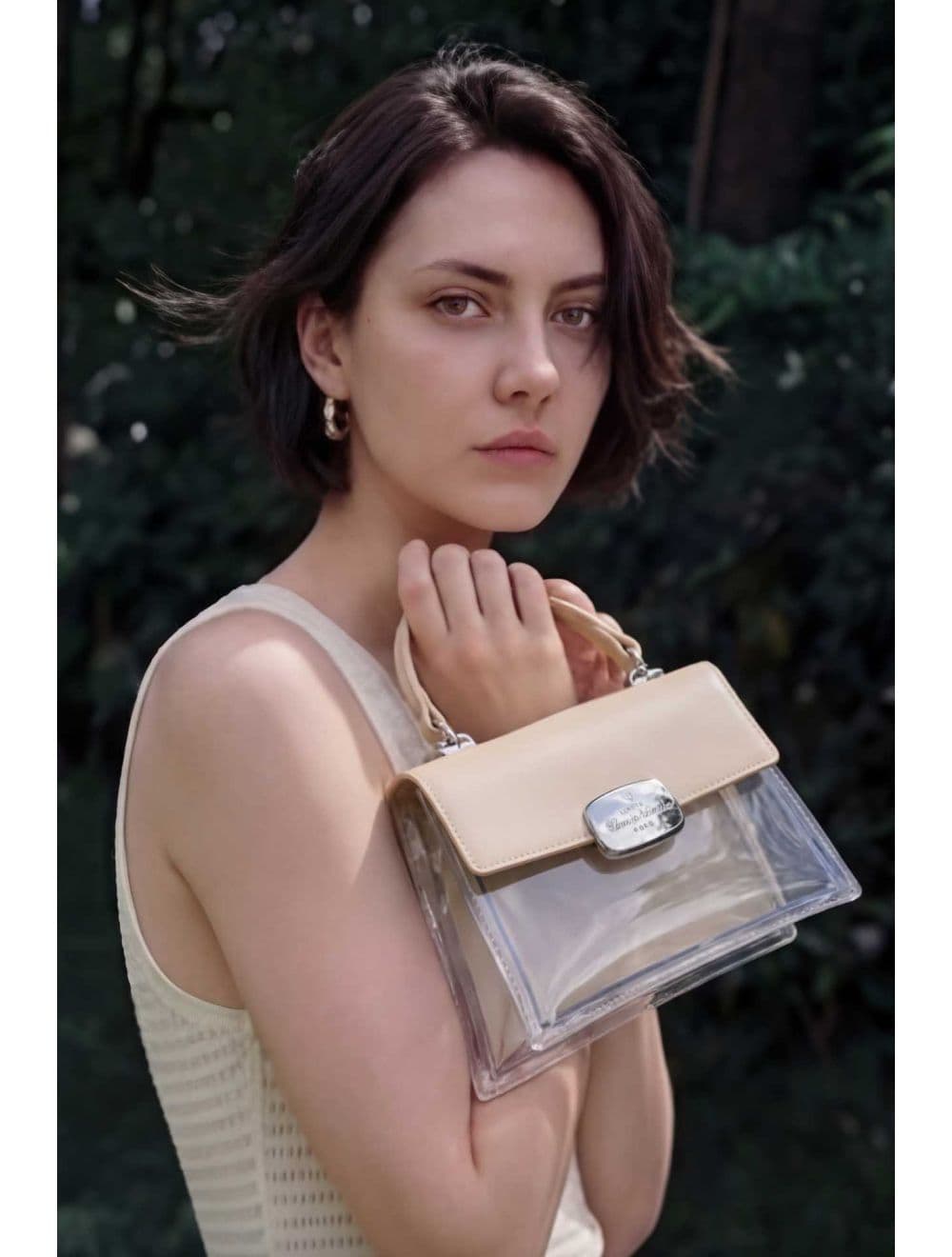Petit Sac à Main Transparent 24P-6062-Abricot — vue 6
