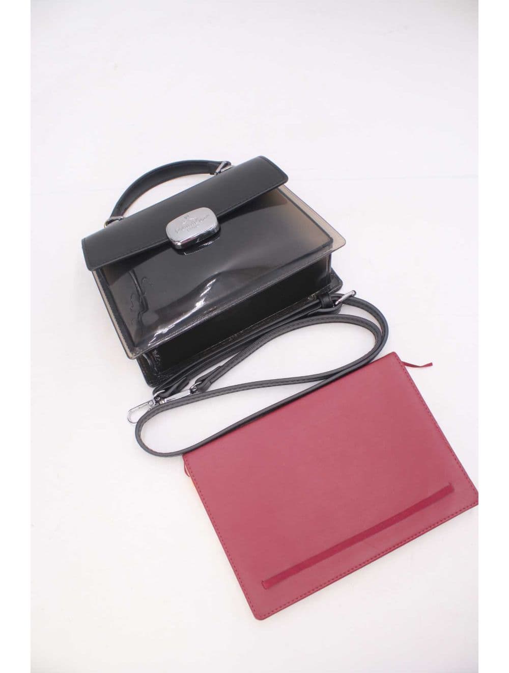 Petit Sac à Main Transparent 24P-6062-Noir — vue 5