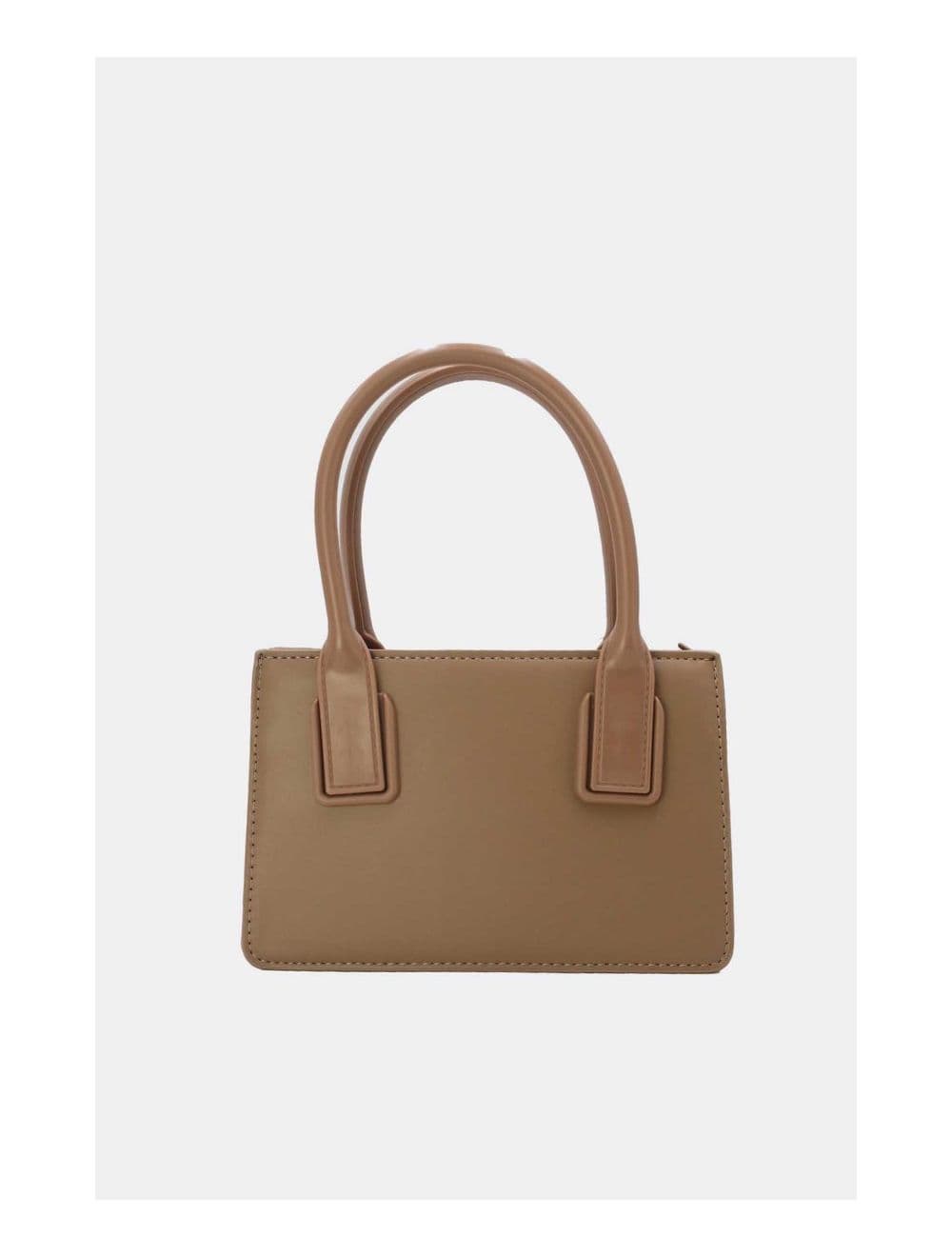 Petit Sac à Main Effet Paille Style Vintage 24P-6060-Abricot/Khaki — vue 3