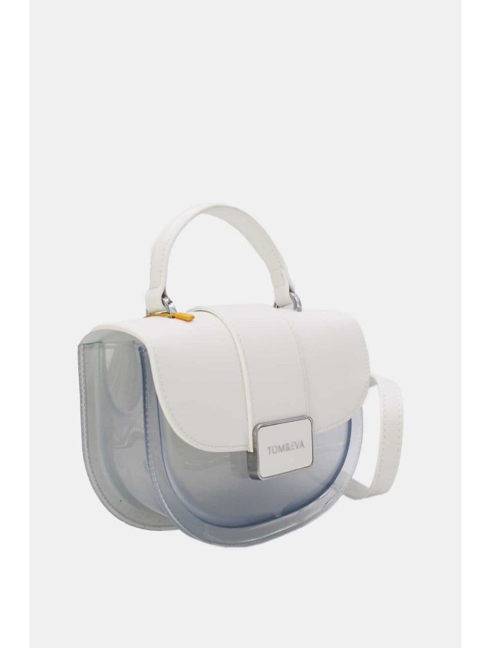Petit Sac à Main Transparent 24P-6063-Blanc — vue 4