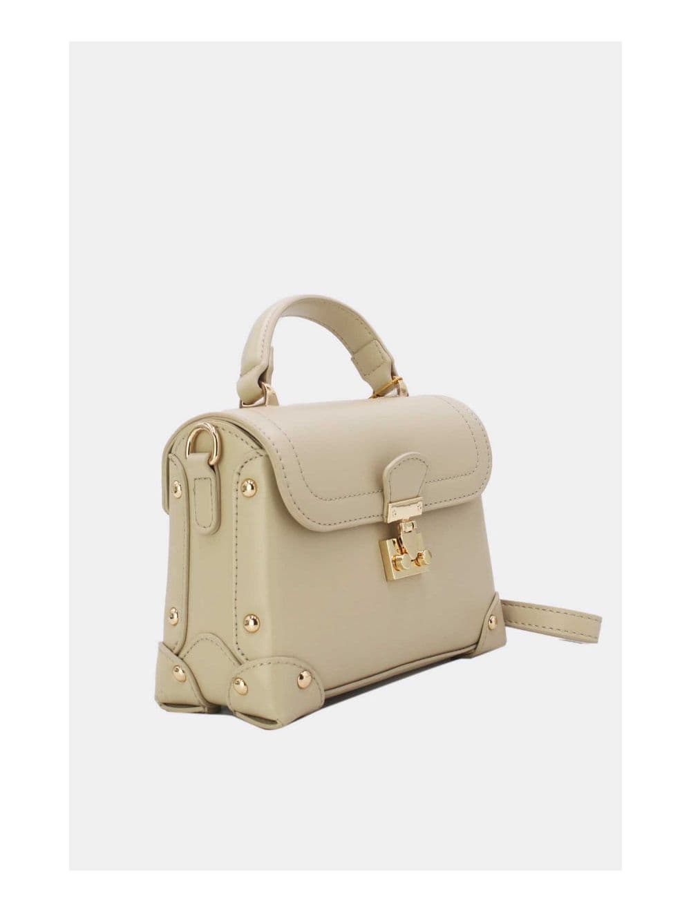 Petit Sac à Main Clouté 24P-6066-Beige — vue 3
