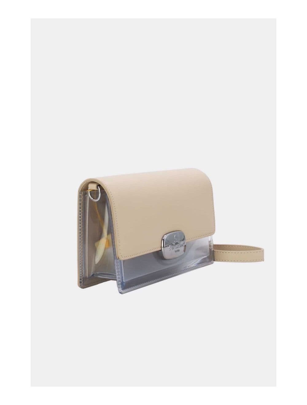 Sac à Bandoulière Transparent 24P-6061-Abricot — vue 3