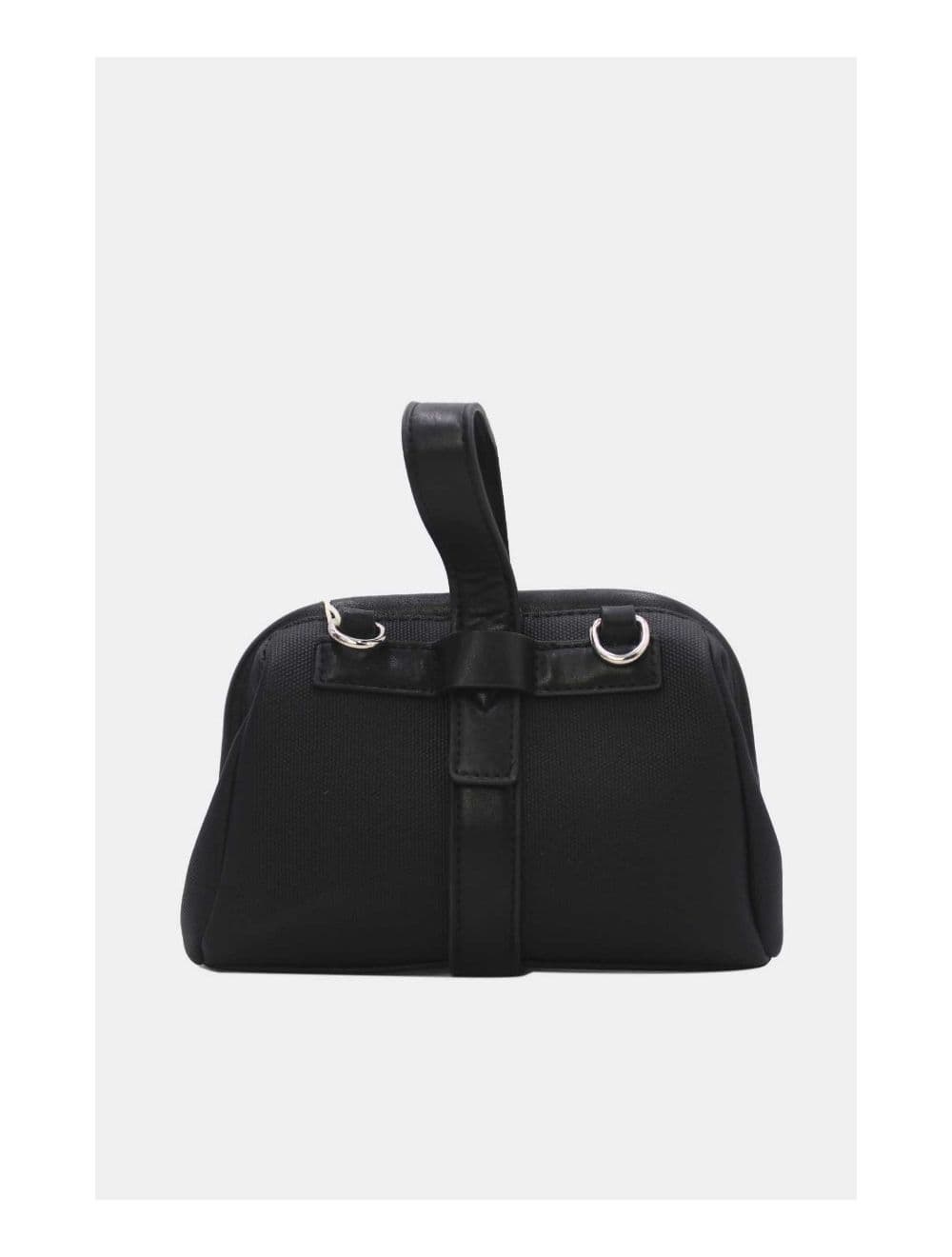 Petit Sac à Main Effet Tissu 24P-6019-Noir — vue 4