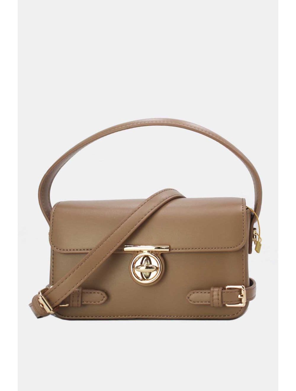 Petit Sac à Main Rigide Urbain Femme 24P-6065-Kaki — vue 4