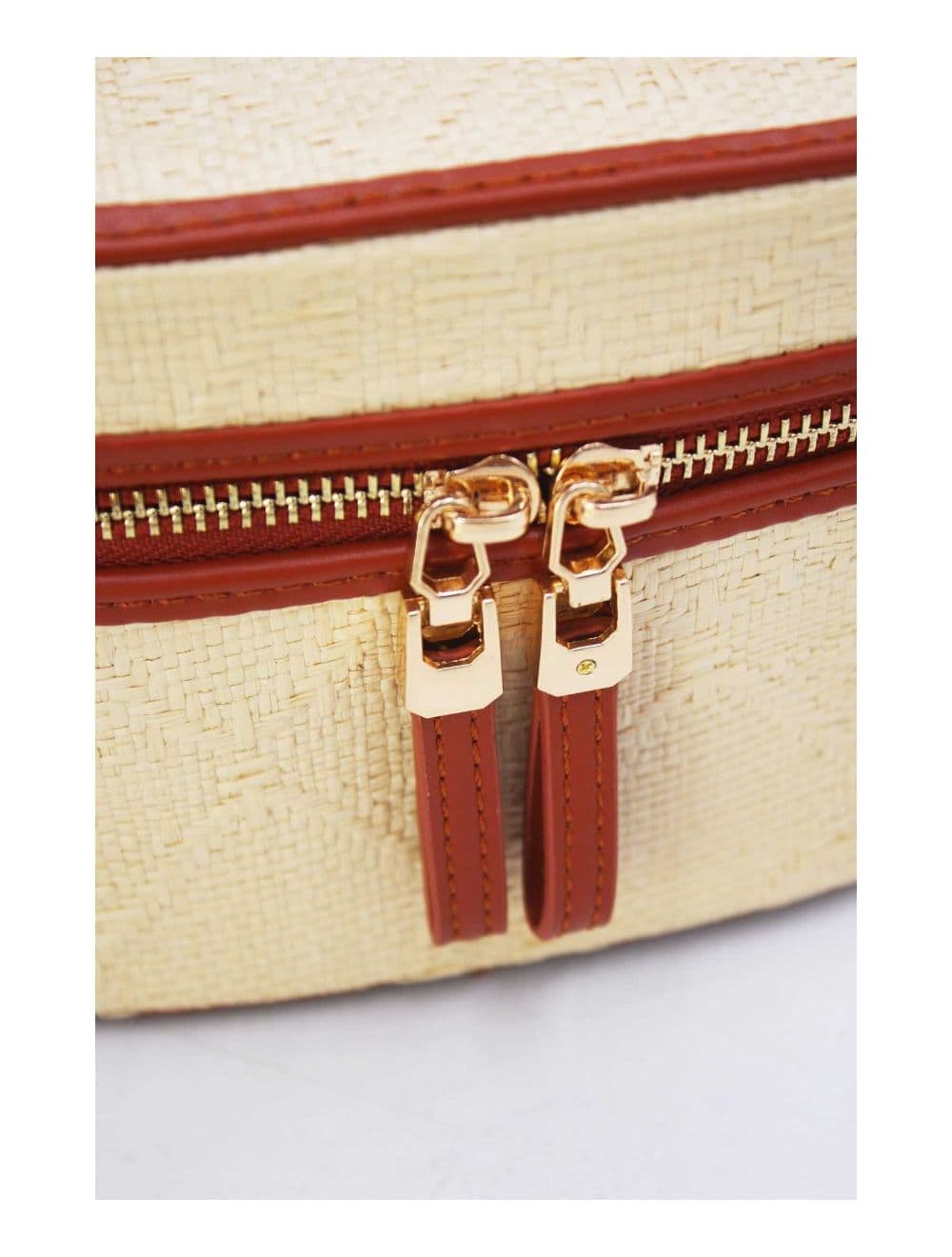 Mini Sac à Main Bi-matière 24P-5936-Camel