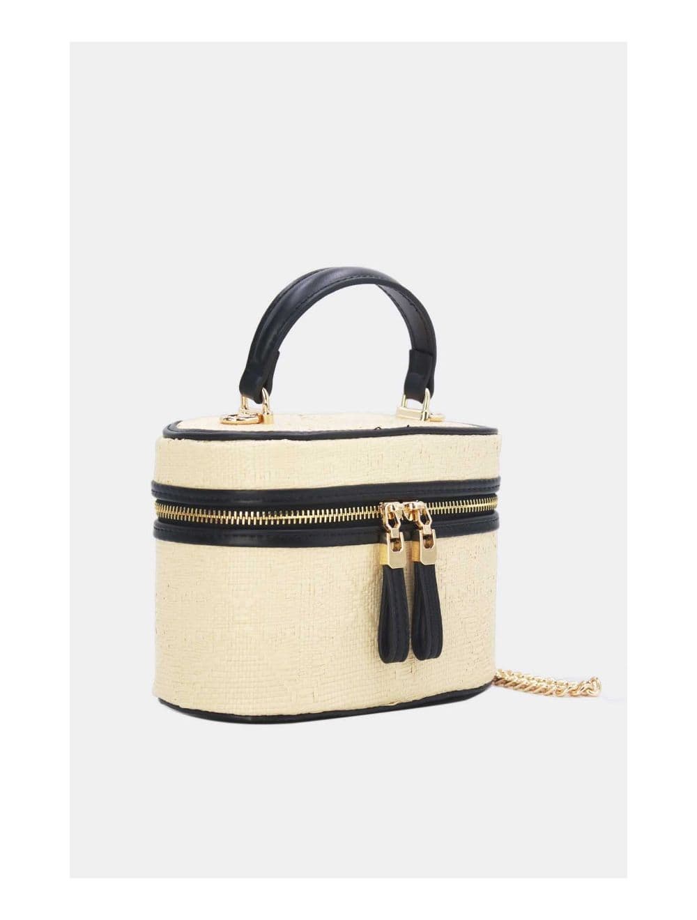 Mini Sac à Main Bi-matière 24P-5936-Noir — vue 3