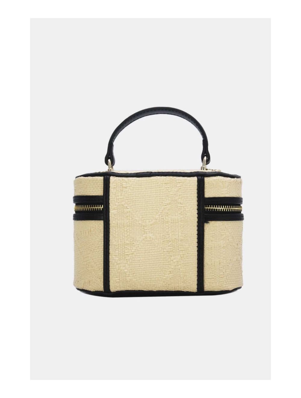 Mini Sac à Main Bi-matière 24P-5936-Noir — vue 4