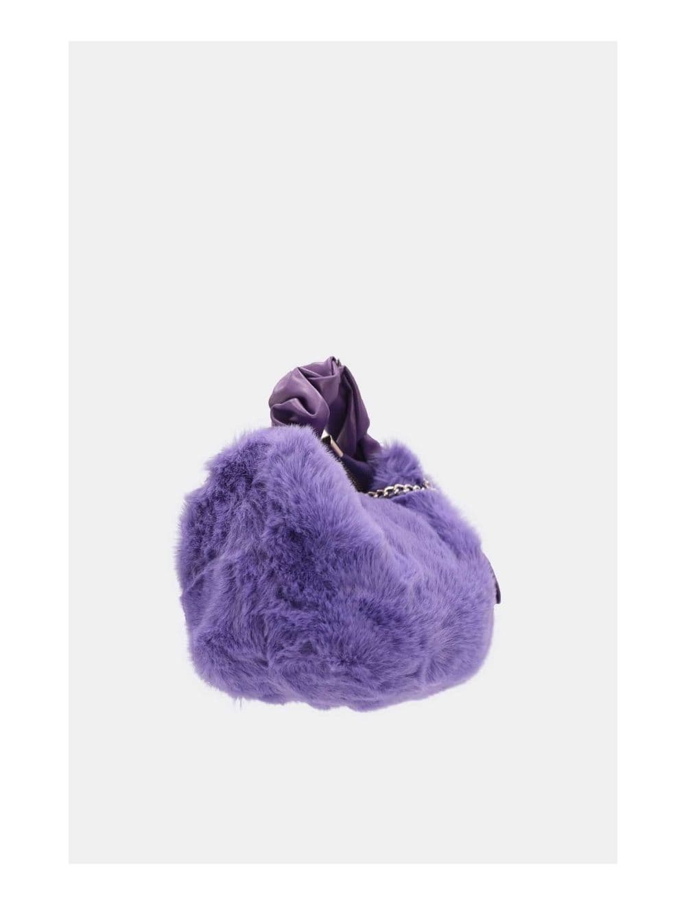 Mini Sac à Main Fausse Fourrure-23P-5689-Violet — vue 3