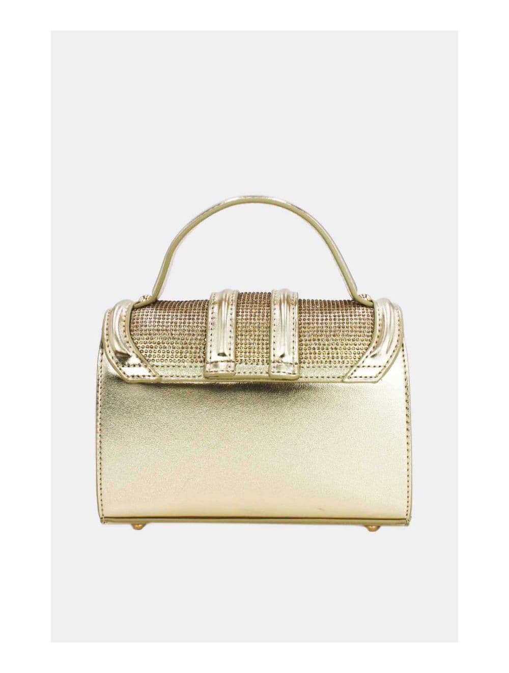 Mini Sac à Main Strassé Style Vintage  22B-5592-Gold — vue 4