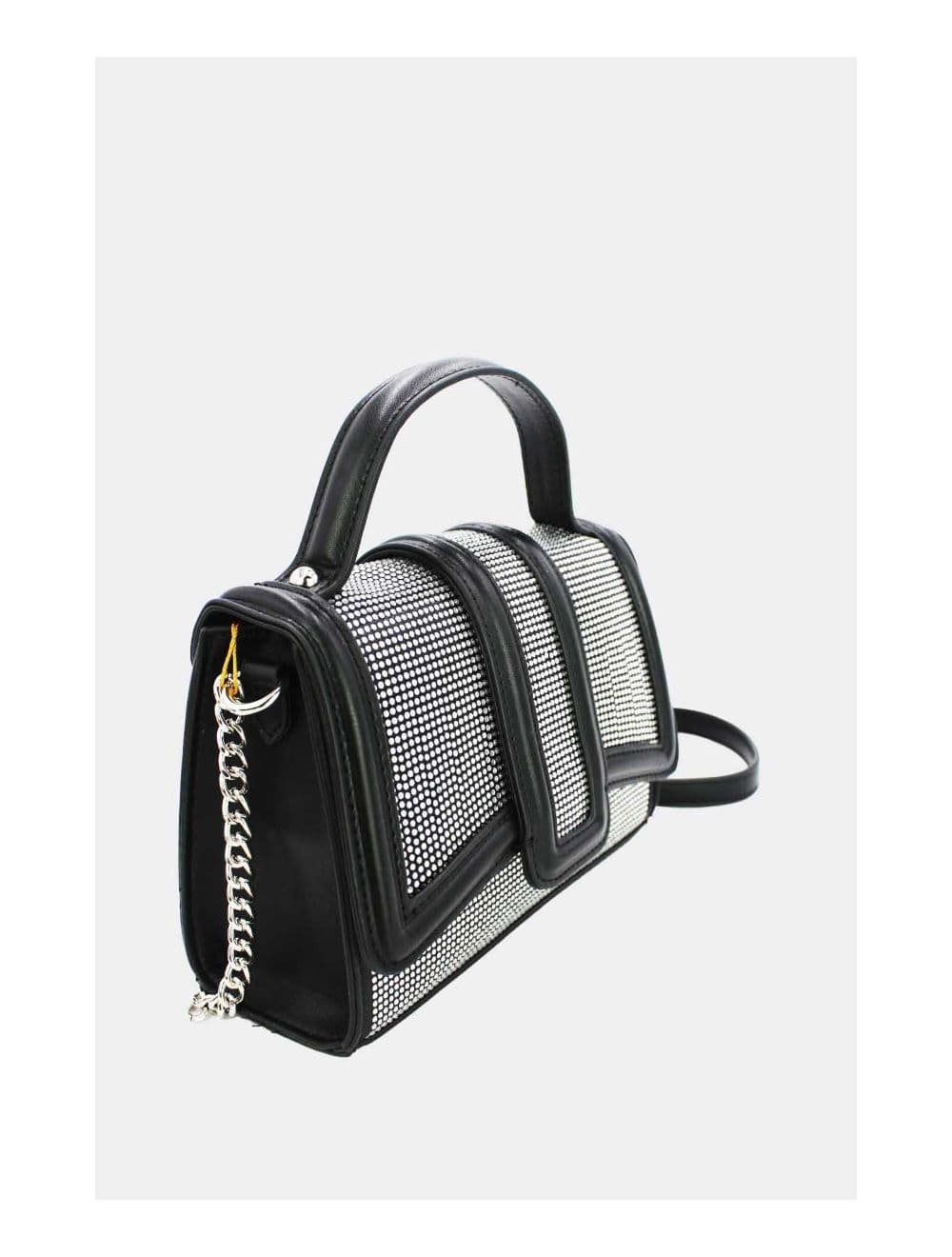Mini Sac à Main Strassé Style Vintage  22B-5592-Black — vue 3