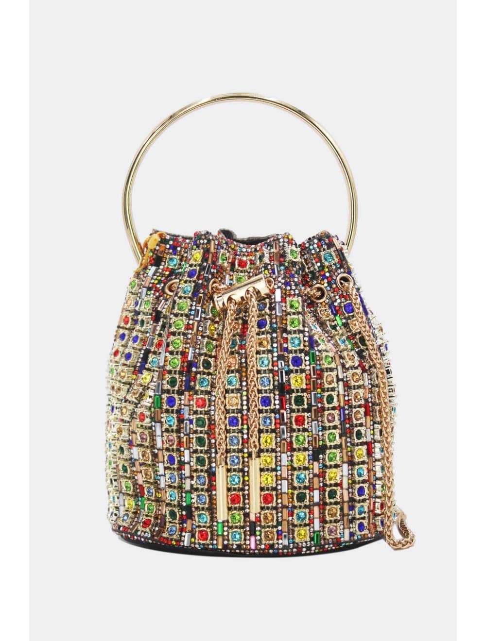 Sac Seau Soirée Avec Strasse RÉASSORT 24P-5954-Multi