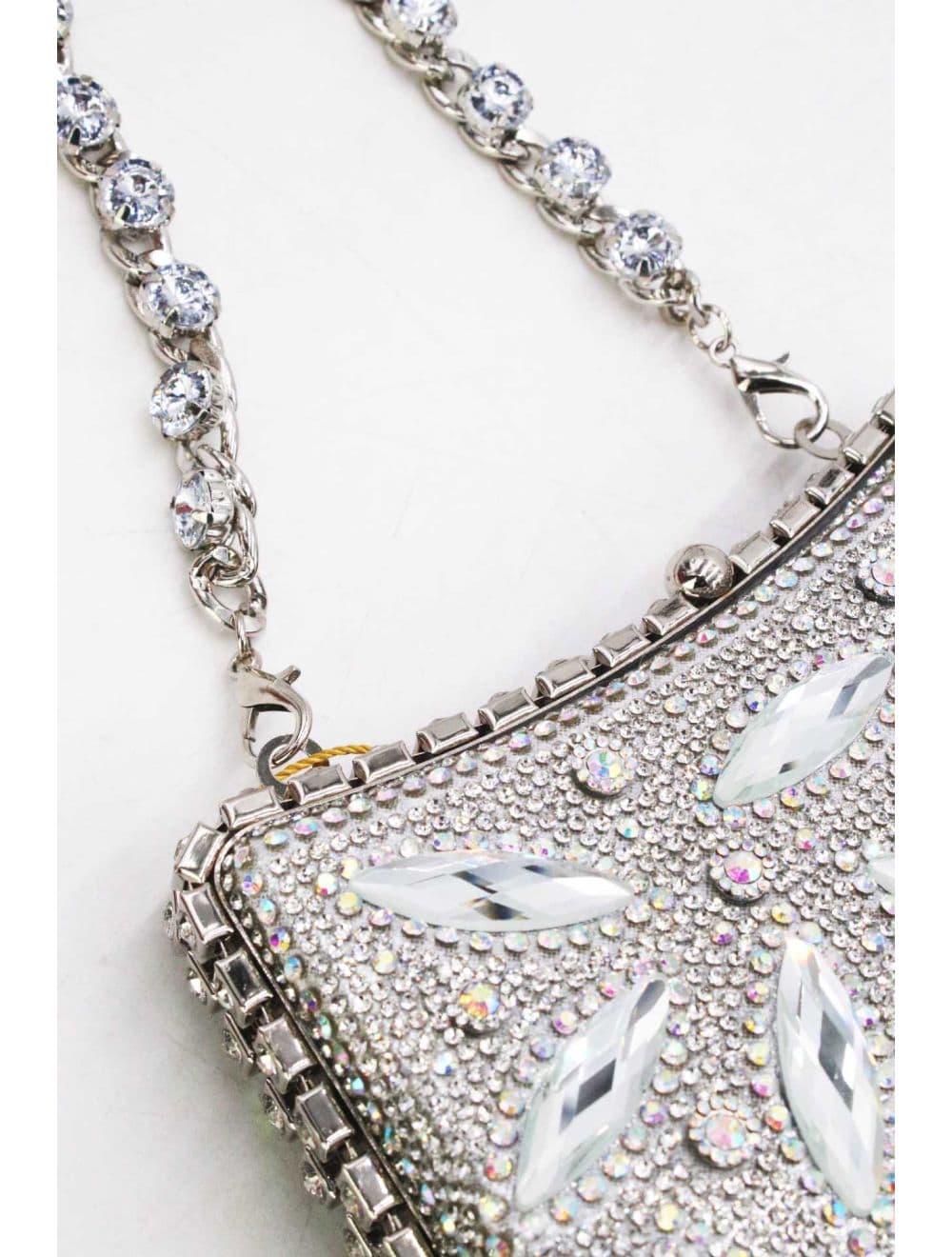 Sac Soirée Diamente 25P-6267-Argenté — vue 5