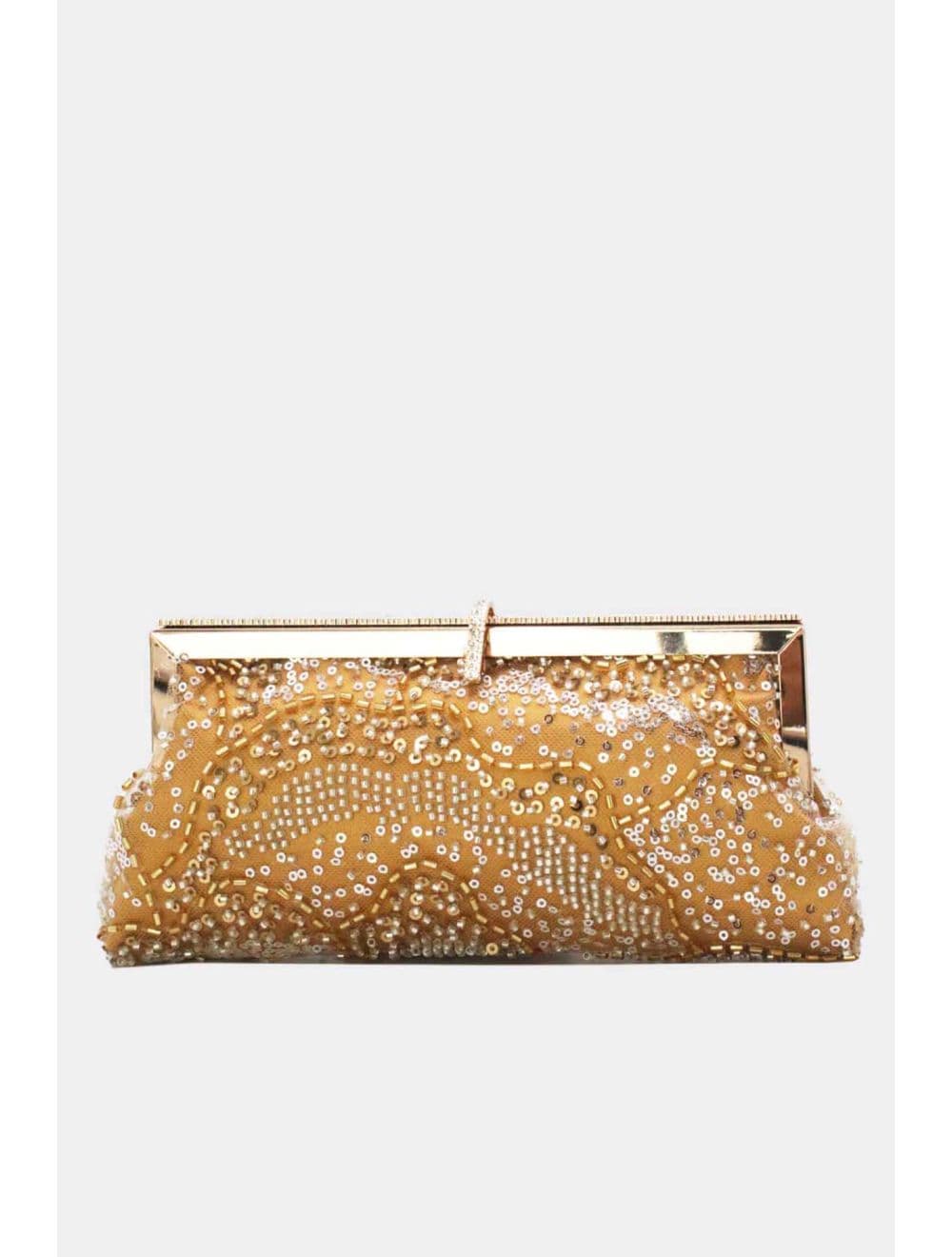 Sac Soirée Paillettes 25P-L250103-Doré
