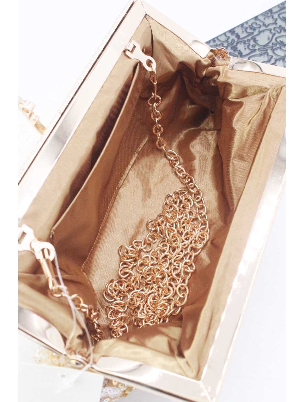 Sac Soirée Paillettes 25P-L250103-Doré — vue 5