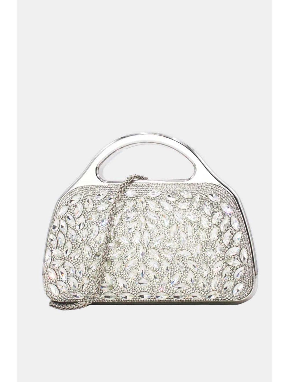 Sac Soirée Strasse 25R-3685-Argenté