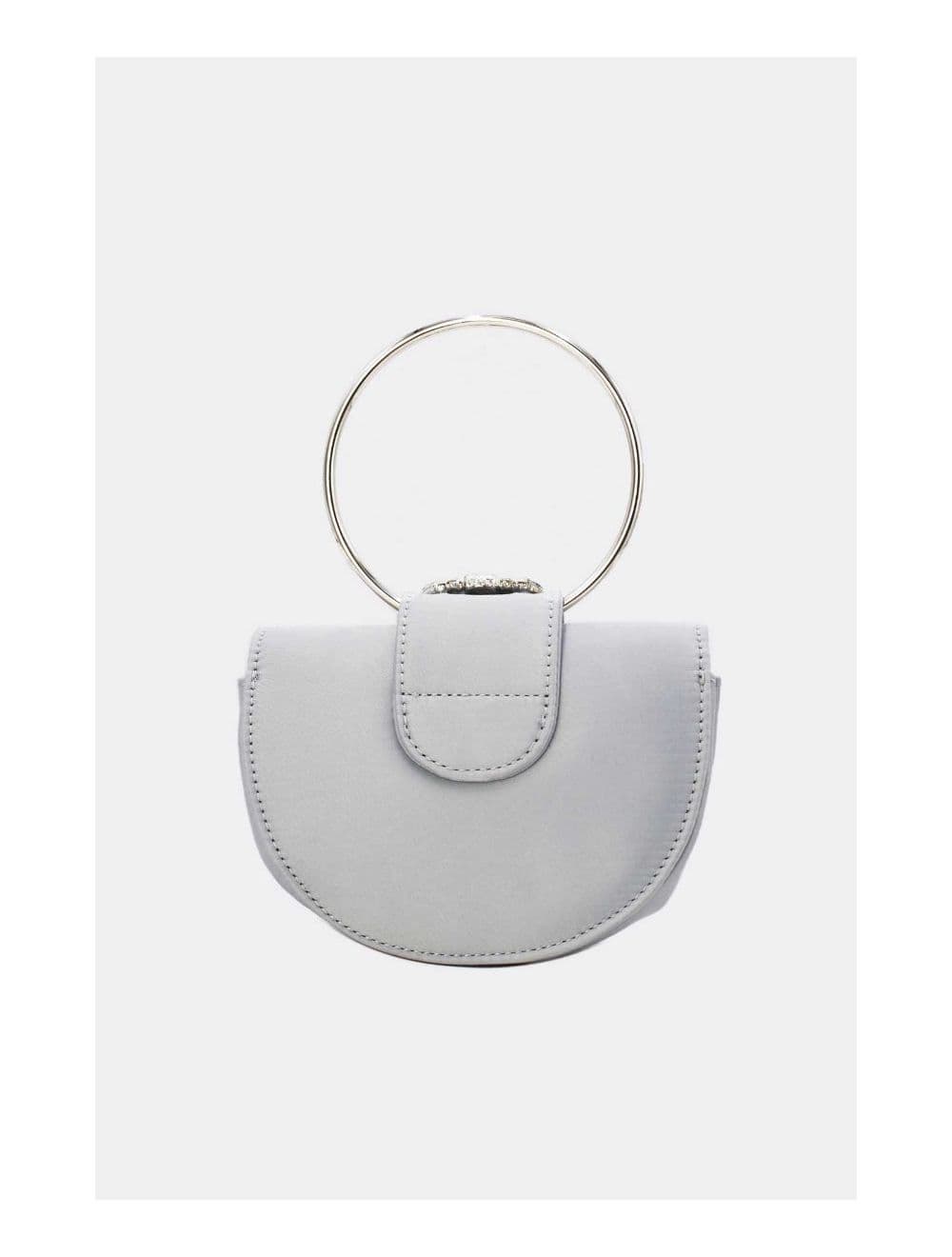 Sac Soirée à Languette Diamants 24P-5929-Argenté — vue 5