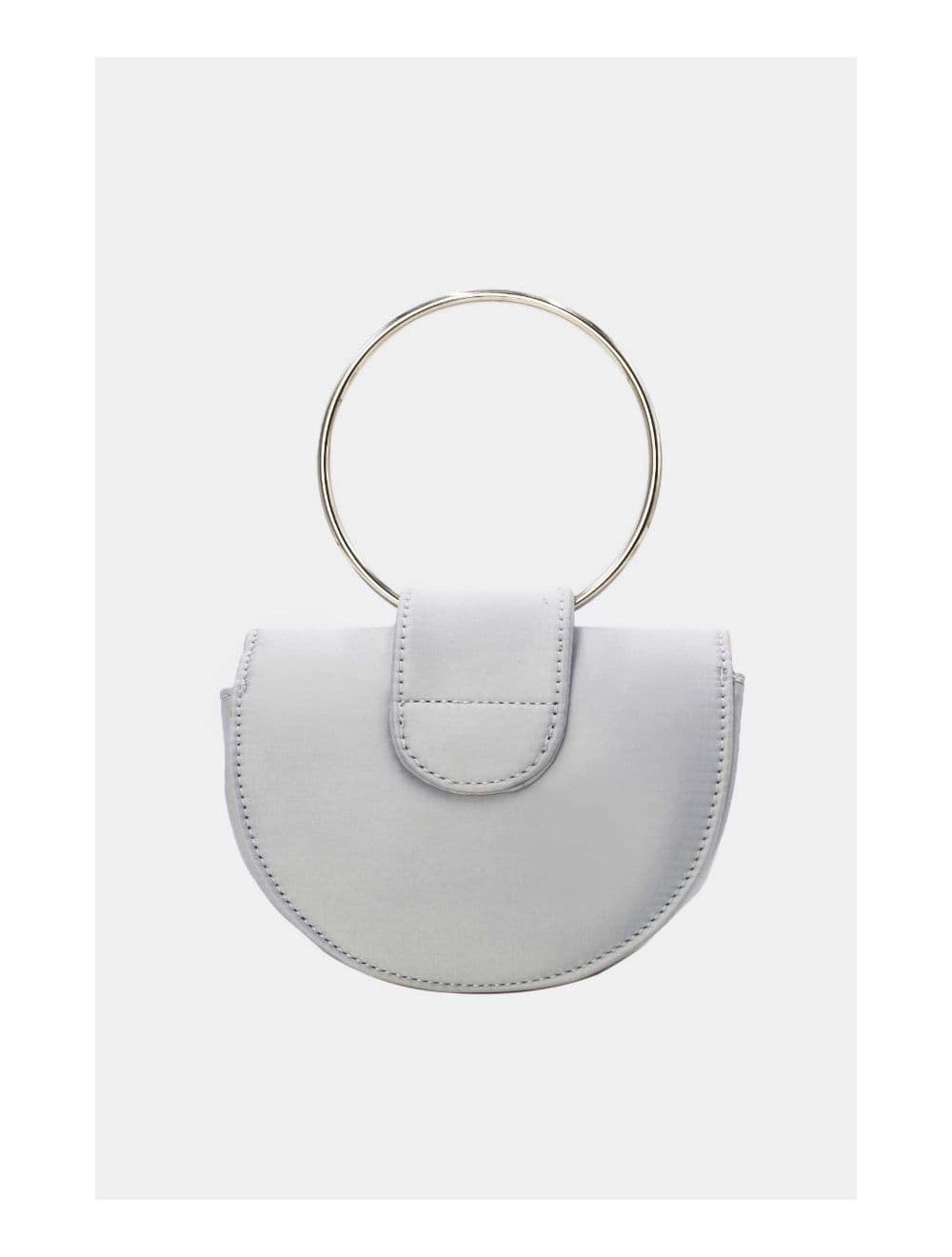Sac Soirée Strass à Fleur 24P-5930-Argenté — vue 4