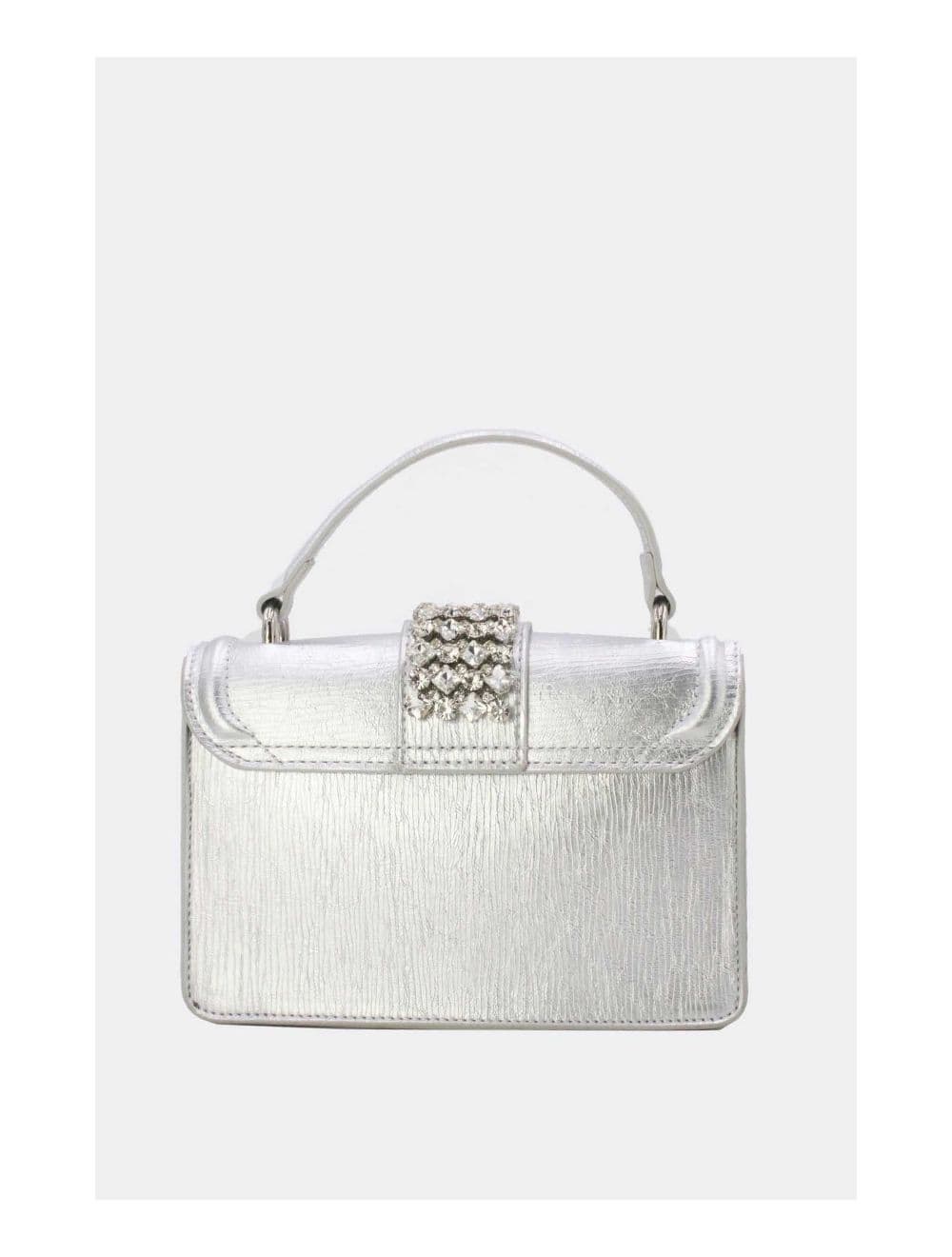Sac Soirée Et Mariage Orné Diamants 24P-5871-Argenté — vue 4
