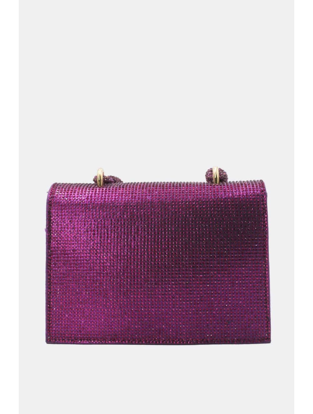 Sac Soirée Strass Minimaliste  23P-5708-Violet — vue 4